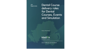 Job Opportunity; Course Delivery roles for Dental Courses, Events and Simulation