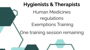 Hygienists & Therapists